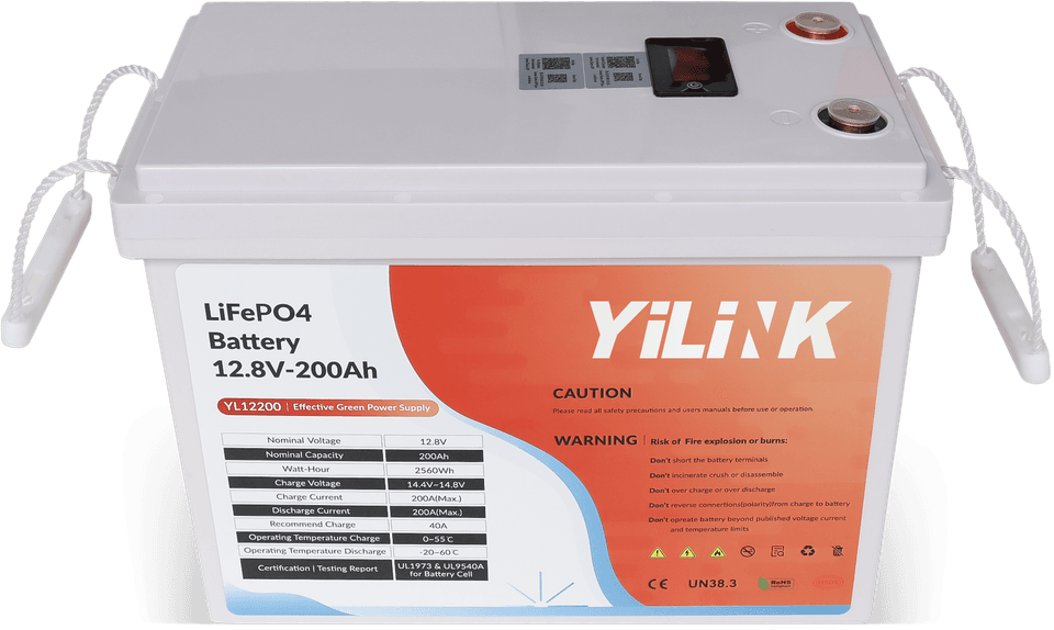 Batterie Yilink LFP-ABS vue de trois quarts